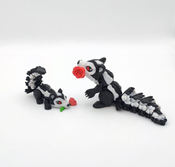 Stinktiermännchen beweglich  – Romantische Figur