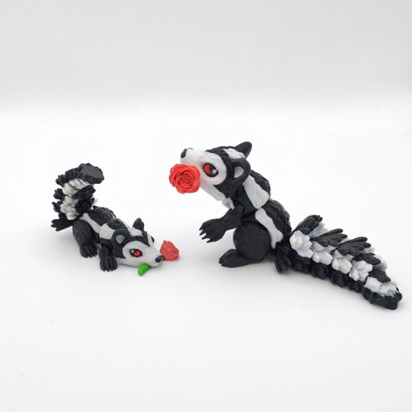 Stinktiermännchen beweglich  – Romantische Figur