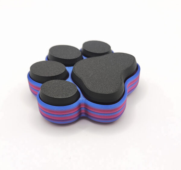 Pfoten Abdruck Fidget-Clicker Katzenpfote Hundepfote