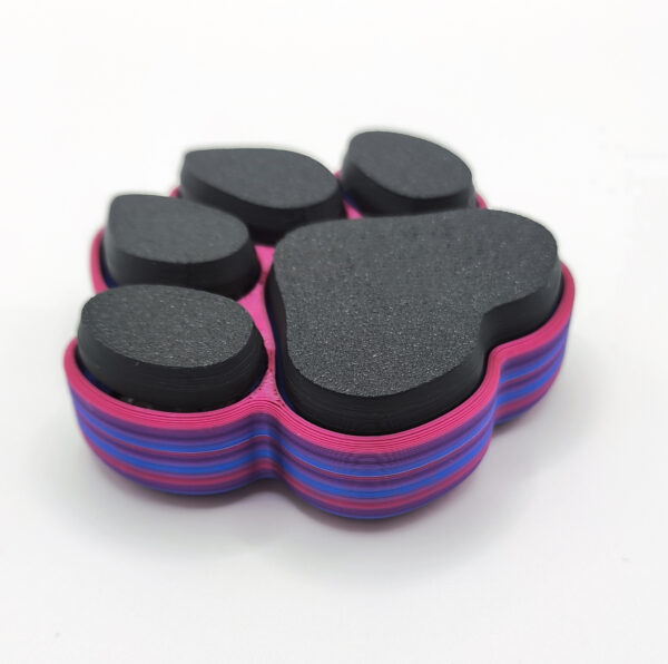 Pfoten Abdruck Fidget-Clicker Katzenpfote Hundepfote