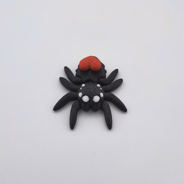 Bewegliche Spinnen Fidget Figuren mit Herz – Niedliches 3D-Spielzeug