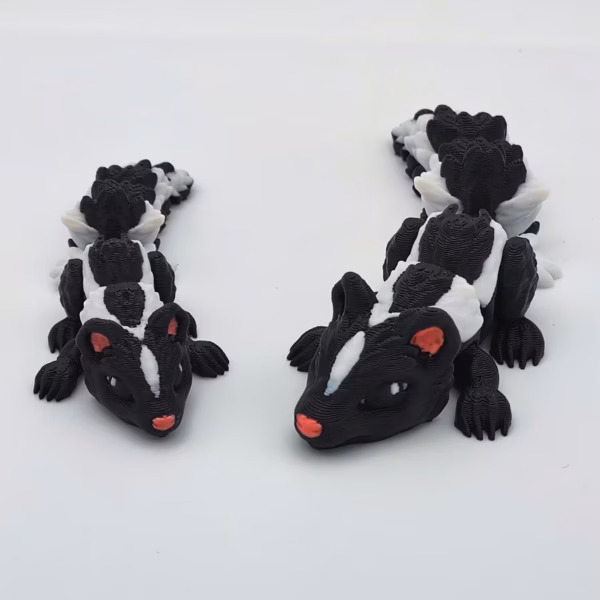 Bewegliches Skunk Stinktier Weibchen – Romantische Figur