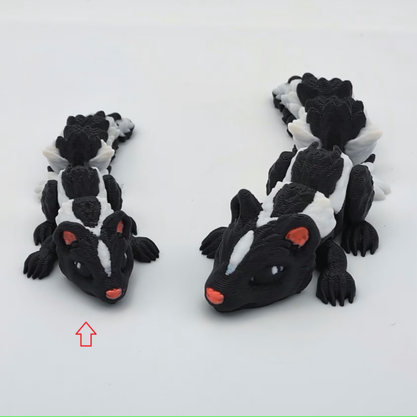 Bewegliches Skunk Stinktier Weibchen – Romantische Figur