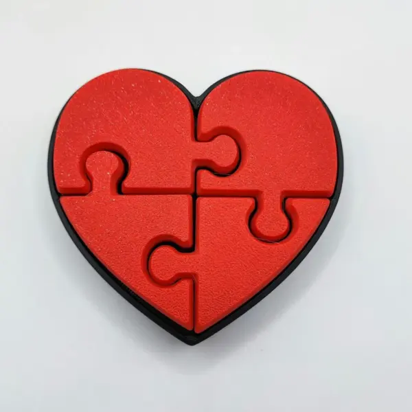 Fidget Clicker Puzzle – Herz, Glühbirne & Stern